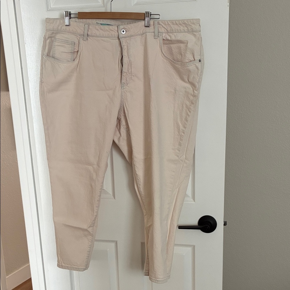 Pilcro Light Pink Denim Pants